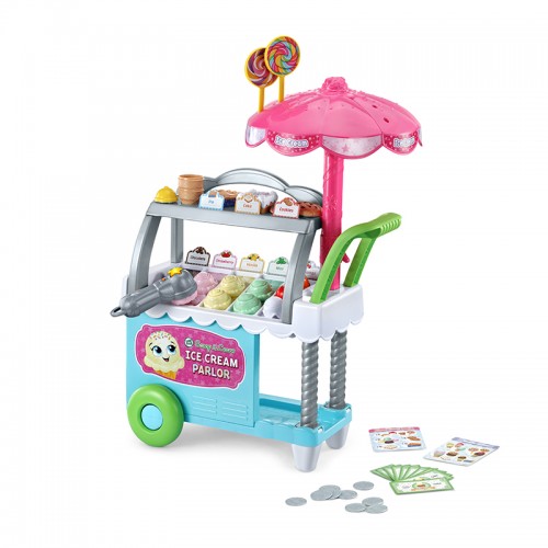 LeapFrog Scoop & Learn Ice Cream Parlor | Ice Cream Cart | Ice Cream Shop | Role Play ice Cream Toy | 3 years+